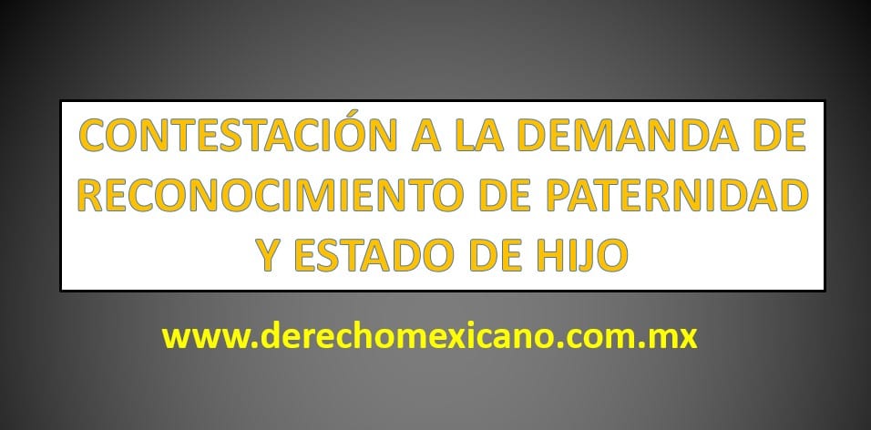 Demanda De Reconocimiento De Paternidad Y Alimentos