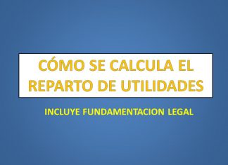 CÓMO SE CALCULA EL REPARTO DE UTILIDADES PTU