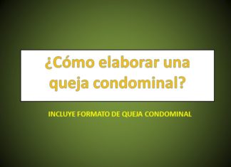 ¿Cómo elaborar una queja condominal?