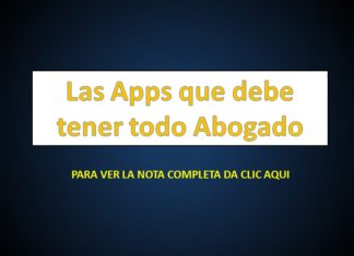 Las Apps que debe tener todo Abogado