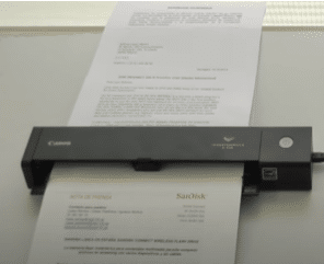 Copiadora para digitalización de documentos