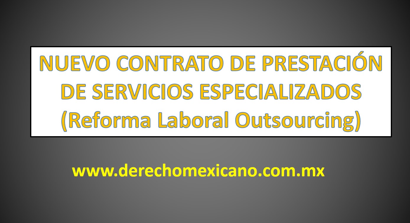 CONTRATO DE PRESTACIÓN DE SERVICIOS ESPECIALIZADOS 