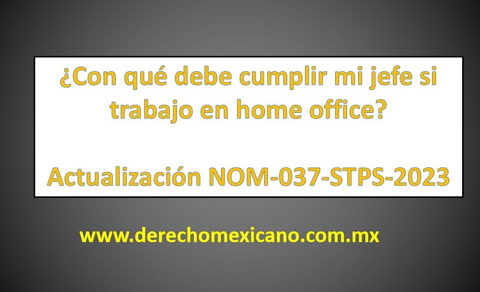 Nom 037 Stps 2023 Normas Del Teletrabajo Mx 1034