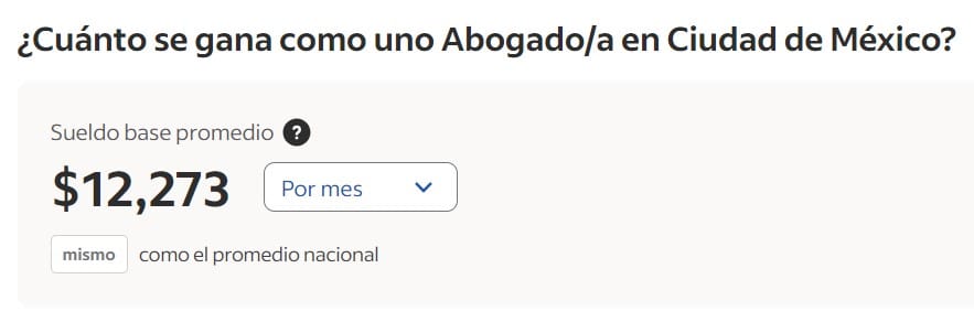 ¿Cuál Es El Salario Promedio De Un Abogado En México? - Derechomexicano ...